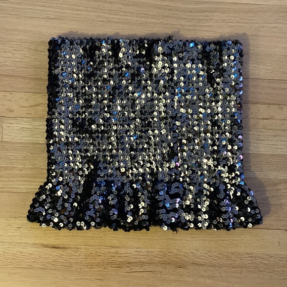 Super Stretchy Sequin Tube Top - Picture 5 of 5